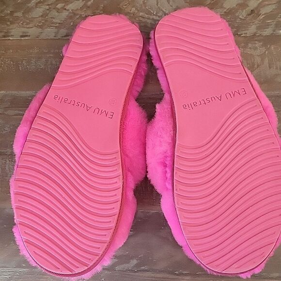 EMU Australia Rhinestone Mayberry Slippers in Pink  Anthropologie Size W 9 M 8 - Picture 12 of 13